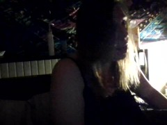 smoking chillin with gf and bestie enjoying my relapse