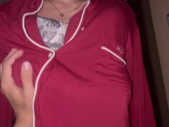 【個人撮影】2024イチャイチャ年越しセックス/騎乗位/バッグ/母乳 - Screenshot 7 of 16 - 母乳