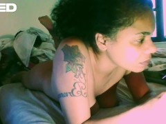 BBL EBONY BLACK GIRL HUGE ASS GIVE A BLOW JOB