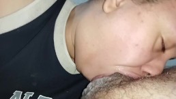 ASMR минет, мокрый минет от первого лица, лучший черный минет когда-либо🍆💦🤤😵🥛🥛😋🥛🥛💦💦💦