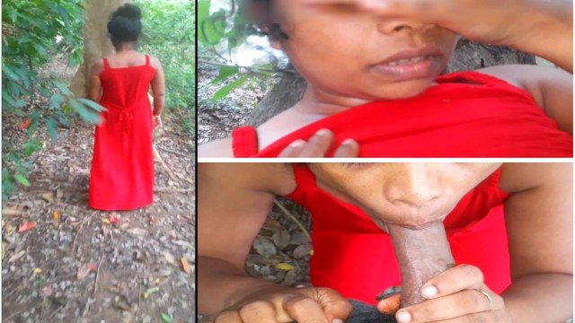 Risky Quick Sex in Jungle with Wife