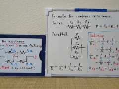Find the resistance between A and B in the following circuit.720p[JapanMath]