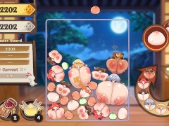 FUCKING A SEXY BLONDE ELVEN - Horny Suika Wet Watermelon