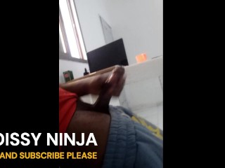 посмотри, что я делаю со своим большим членом, когда в офисе никого нет.