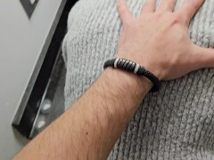 PETITE SCHOOLGIRL MOANS IN  TOILET