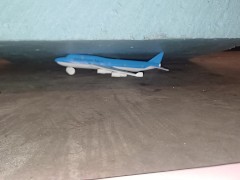 Model Aeroplane Crushed & Jumped on Under Hard Foam, 91kg 👣👣 - Screenshot 2 of 16 - Feet