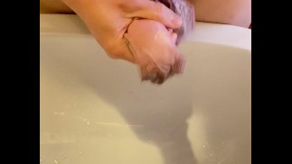 Jerk off with step aunt’s dirty panty