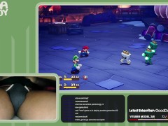 PandaFemboy Plays Mario & Luigi: Brothership Part 22 - Screenshot 9 of 16 - Femboy