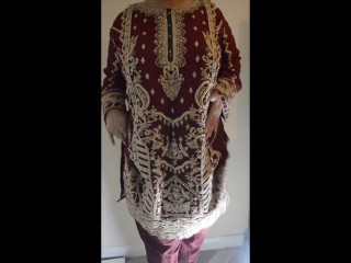 Indian Slut Naked Fingers herself