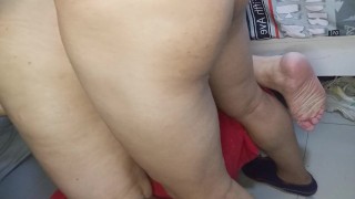 Her Mother Is Absent So Her Old Stepfather Forces Her To Engage In Anal Intercourse On The Couch
