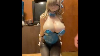 Hinter den Kulissen Video von Ichinose Asuna - Ich zeige und spreche über die Figur, bevor ich auf sie abspritze