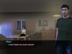 A Ghostly Desire Ep 1 Dayna and Marc hugged each other - Screenshot 4 of 16 - Japanese Step Mom