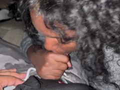Brooklyn, NY Ebony Blowjob (Cum in Mouth)