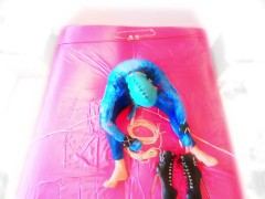 Selfbound vibrated spread eagle - Screenshot 1 of 16 - Self Bondage