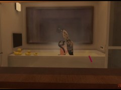 Bath Time~! - Screenshot 9 of 16 - Vrchat Hentai