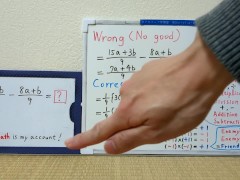 (5a+b)/3-(8a+b)/9.[JapanMath](lesbian) - Screenshot 1 of 16 - Female Orgasm