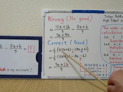 (5a+b)/3-(8a+b)/9.[JapanMath](lesbian) - Screenshot 11 of 16 - Female Orgasm