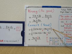(5a+b)/3-(8a+b)/9.[JapanMath](lesbian)