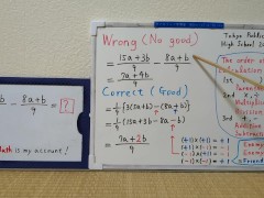 (5a+b)/3-(8a+b)/9.[JapanMath](lesbian) - Screenshot 13 of 16 - Cowgirl