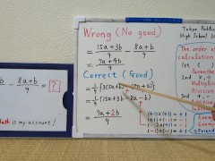 (5a+b)/3-(8a+b)/9.[JapanMath](lesbian) - Screenshot 5 of 16 - Teacher