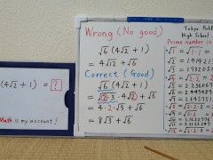 sqrt 6 (4 sqrt 2 +1).[JapanMath](lesbian)