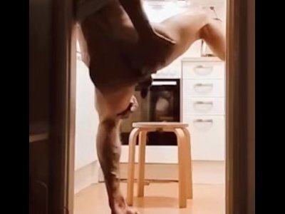 Masturbation cumshot ass serving