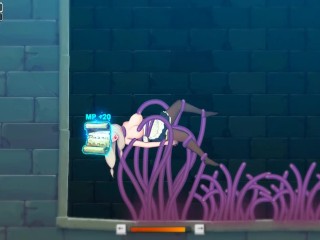 СИМПАТИЧНУЮ БЛОНДИНКУ-ГОРНИЧНУЮ ТРАХАЮТ МОНСТРЫ - DUNGEON MAID