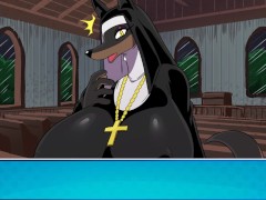 A FURRY NUN SUCKING MY DICK - A NIGHT WITH LAVERNE
