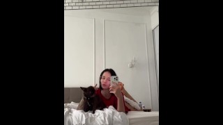 Playing with my Dog and Singing Songs - Pornhub.com