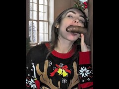 Modern Step-Family Christmas FaceTime