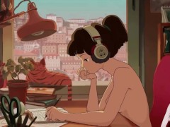 Lofi girl gets distracted HARD