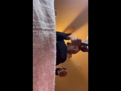 PETITE EBONY DEVOURS BBC P4. (CUM SHOT)