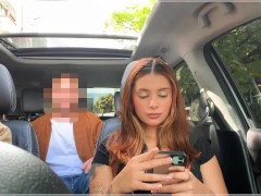 Sucking a big dick while my husband drives around - Screenshot 10 of 16 - Hotwife