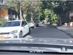 Sucking a big dick while my husband drives around - Screenshot 5 of 16 - Hotwife