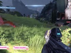 Naked Gamer Girl Live Stream - Screenshot 9 of 16 - Playing Video Games