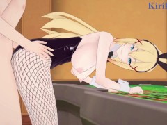 Darkness (Bunny Girl) and I have intense sex in a casino. - KonoSuba Hentai