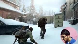 Ellie и Dina входят в зону с привидениями на хинди | Последний из нас 2