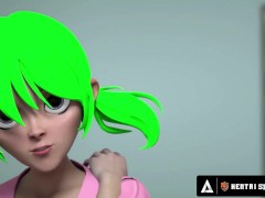 HENTAI SEX SCHOOL - Horny Stacked Principal MILF Gets Fucked Doggystyle In Front Of The Class