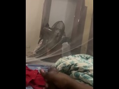 Stroking my dick in cuba