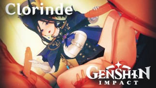 CLORINDE GENSHIN IMPACT WIRD VON IHNEN GEFICKT SPEZIELLES VIDEO - HENTAI CREAMPIE / CUM [DELUXE] KOSTENLOS