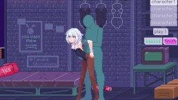 Introvert babe dreams of cock | PixelBunny 2d