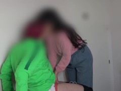 I Fucked The Amazon Delivery Guy In My Bedroom, He Gave Me His Cum Inside