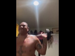Working out solo
