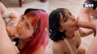 Bet with my friend to fuck all four - Meg Vicious, Bob Big Tula, Emma Fiore y Bastian Blanc