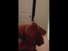 Throbbing Hard Cock needs a rub down to cum