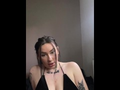 Busty British Teen Submissive joi