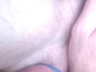 Vibrating Wand Fucking my Ass and Pulling my Cock
