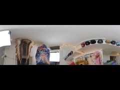 THIS HOT PINK HAIR CRAZY GIRL 360 NIGHT - BEST VR EXPERIENCE