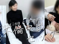 【ダブル不倫中出しセックス】単身赴任先で偶然会った嫁の友達とエロすぎる関係に！久しぶりのセックスにイきまくる女 - Screenshot 16 of 16 - 中出し