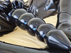 OnlyFans teaser - Latex cutie having fun